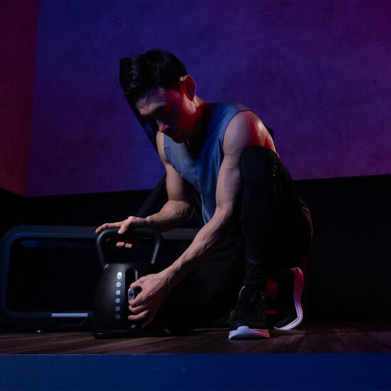 Horizon verstellbare Kettlebell, einfach einstellbar von 6 bis 16 kg in 6 Leveln