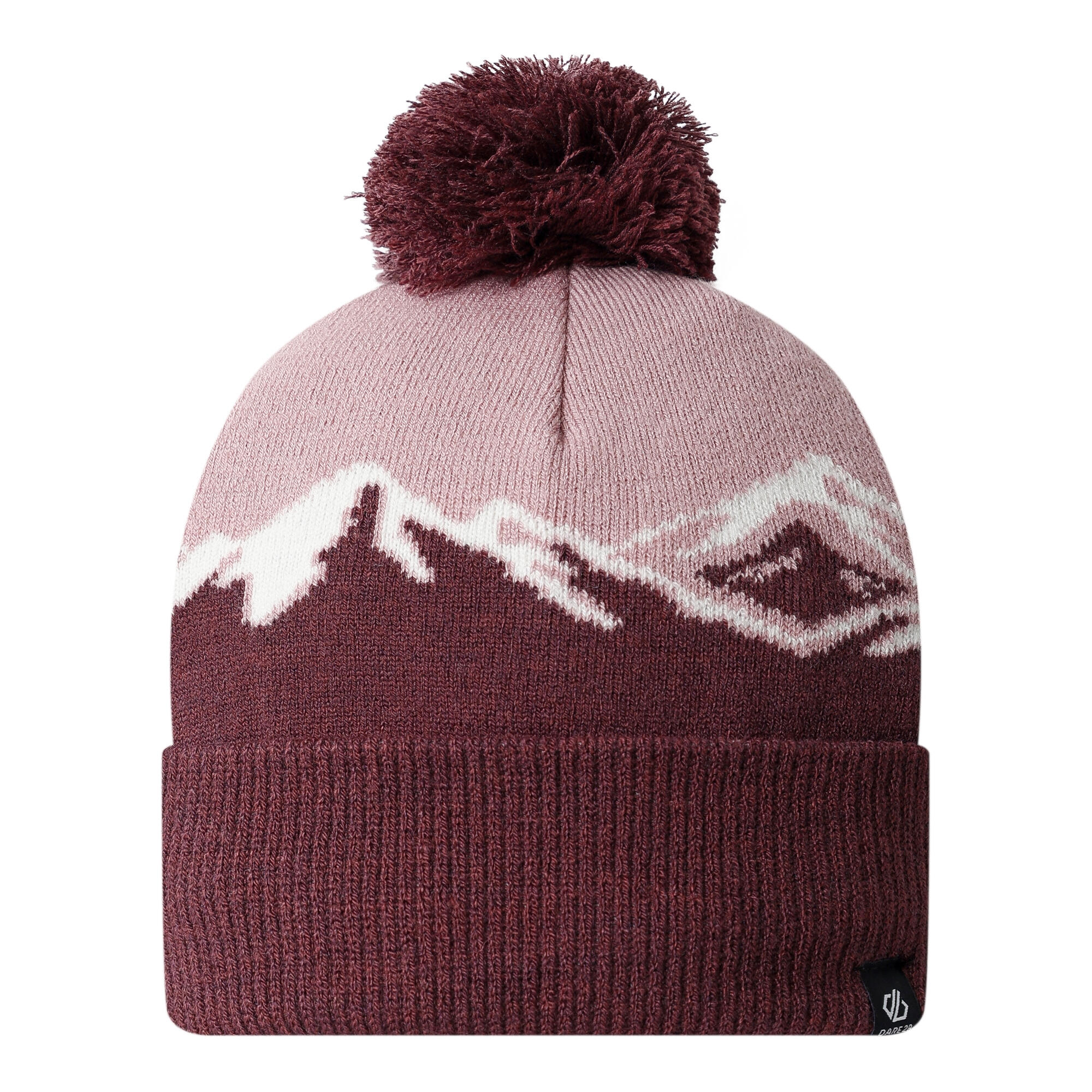 Childrens/Kids Fernie Bobble Hat (Fig/Lilas) 2/4