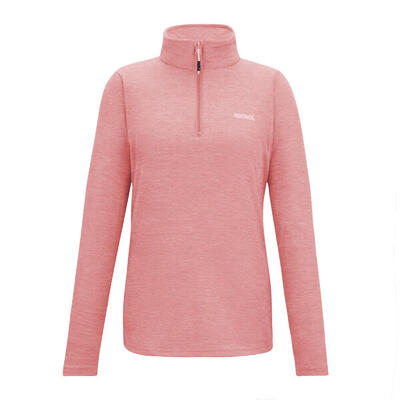 Dames sweetheart quarter zip fleece top (marine)