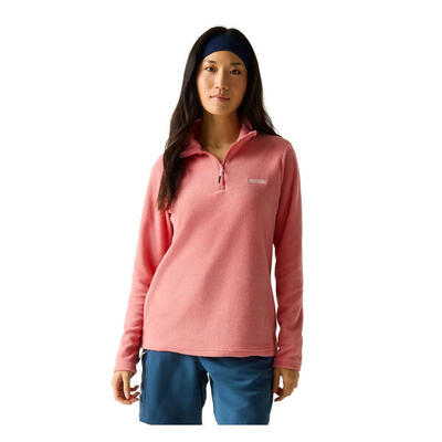 Dames sweetheart quarter zip fleece top (marine)