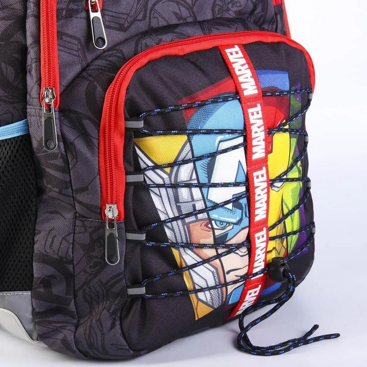 Mochila Escolar Negro 3/7