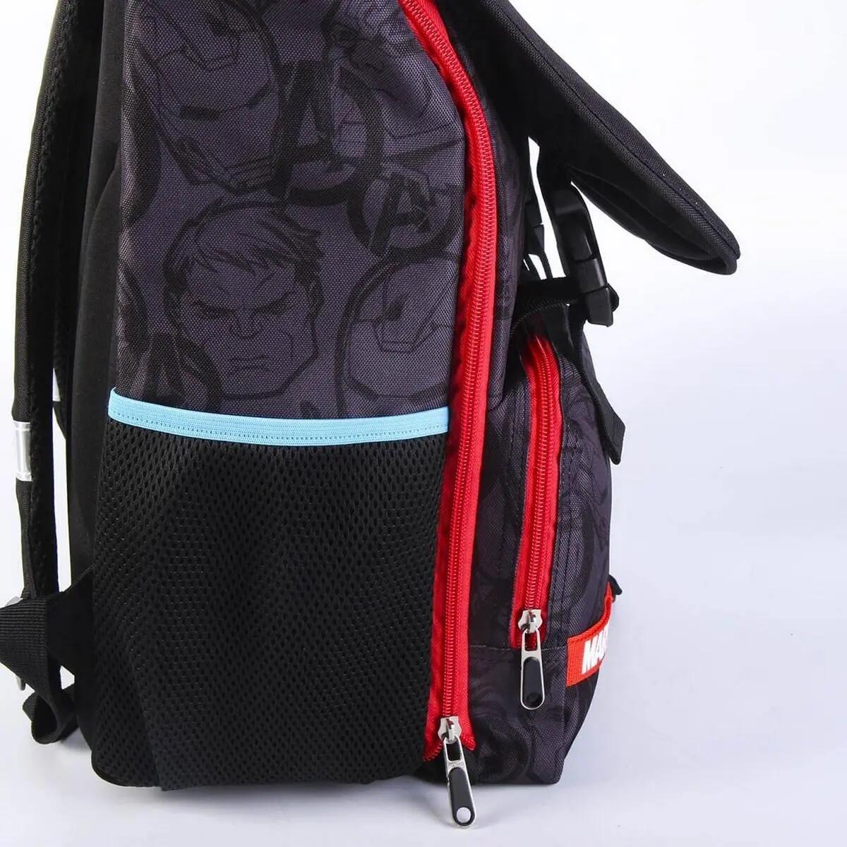 Mochila Escolar Negro 4/7