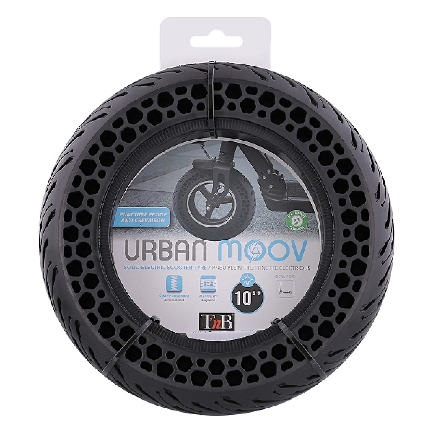 Pneu maciço TNB 10" para trotinete 2/4
