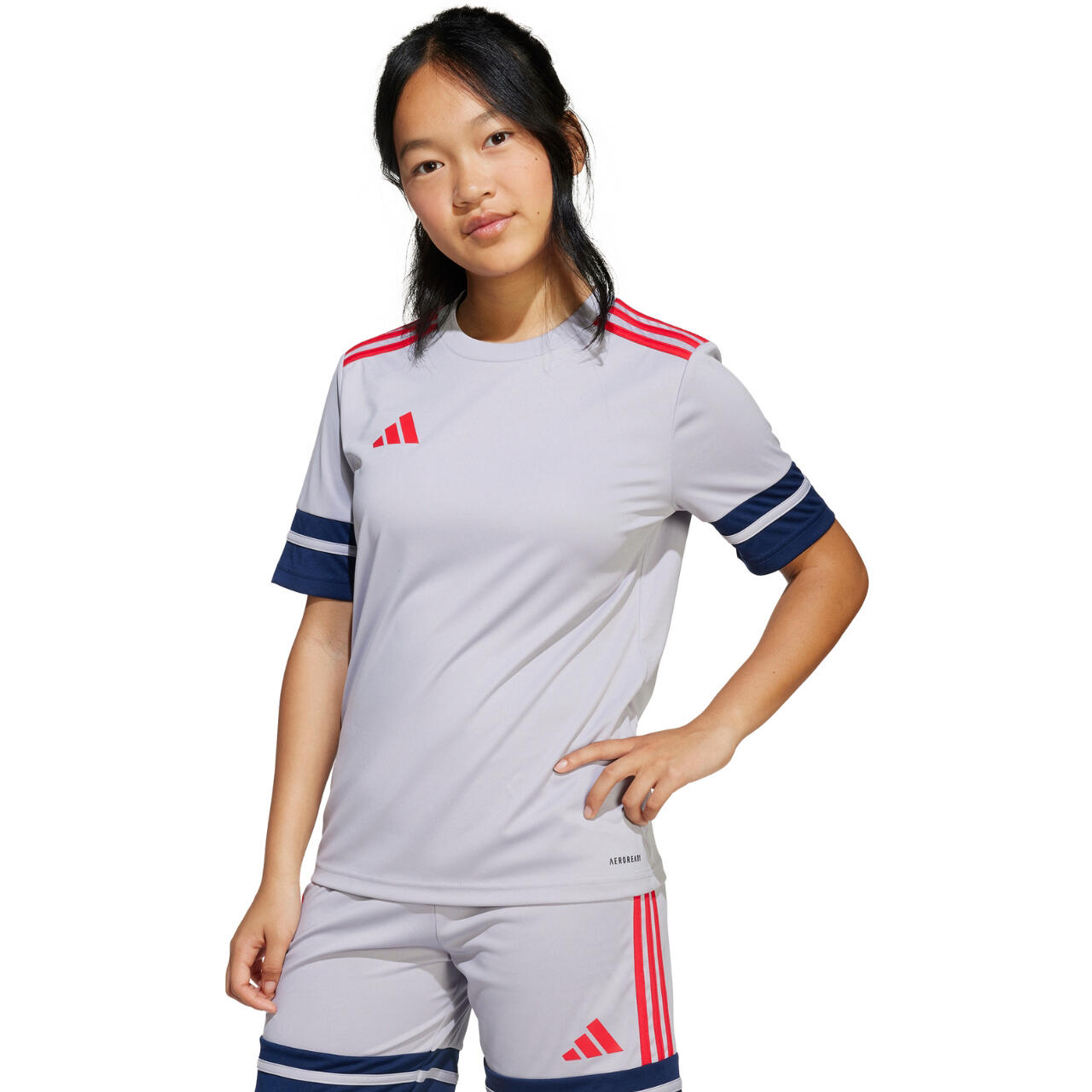 ADIDAS kinderfootbaltrikot AEROREADY Regular Fit, 100% gerecycleerd polyester 4/7