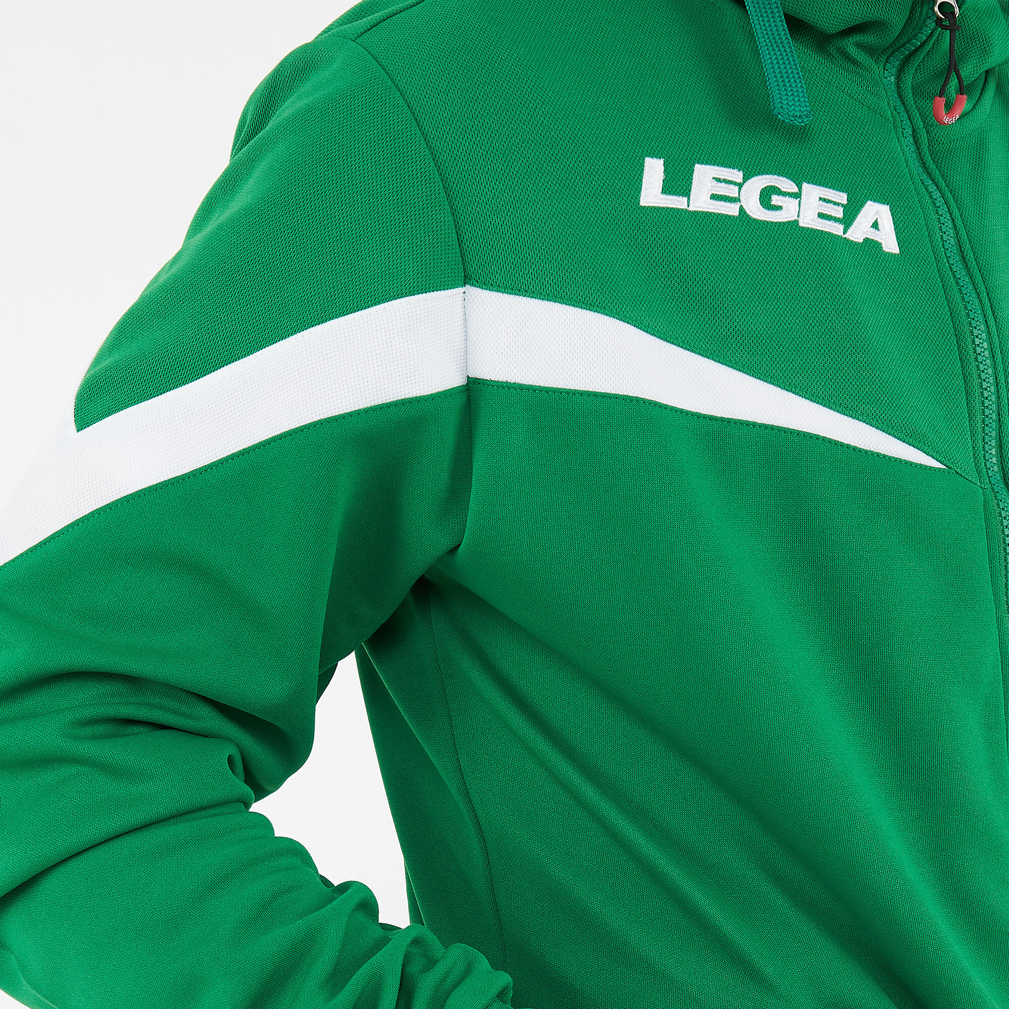 Veste d'échauffement Turquie vert-blanc 3/7