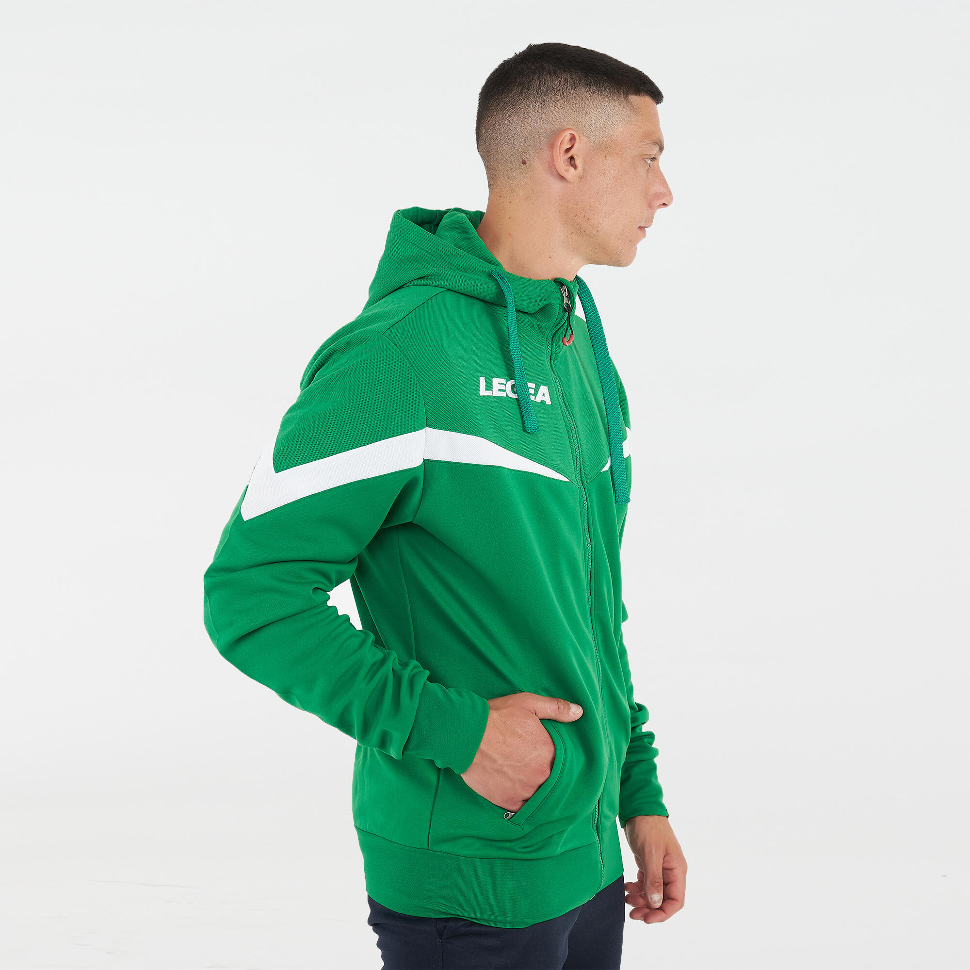 Veste d'échauffement Turquie vert-blanc 6/7