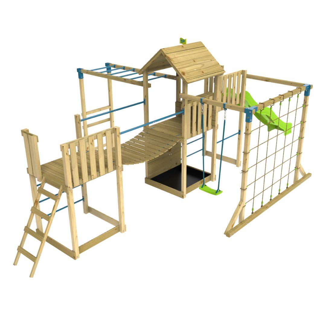 Aire de jeux XXL PISTACHIER bois FSC® 5/5