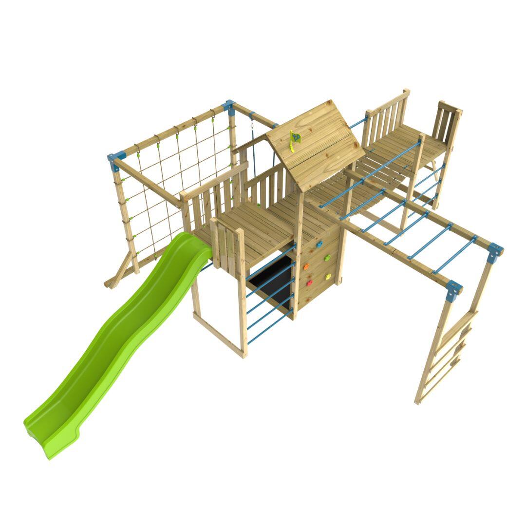 Aire de jeux XXL PISTACHIER bois FSC® 4/5