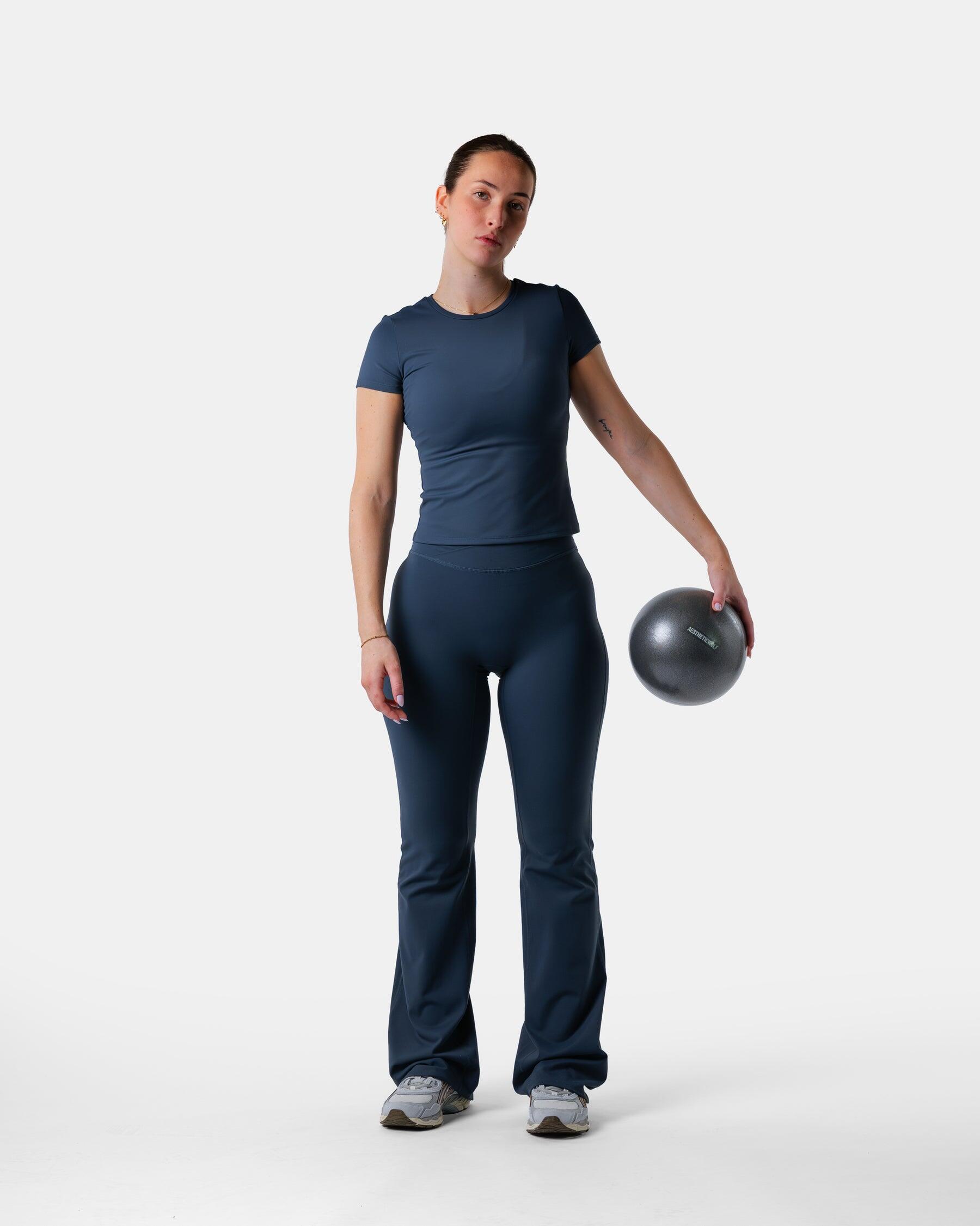 Premium zachte pilatesbal 25cm Steengrijs 3/6