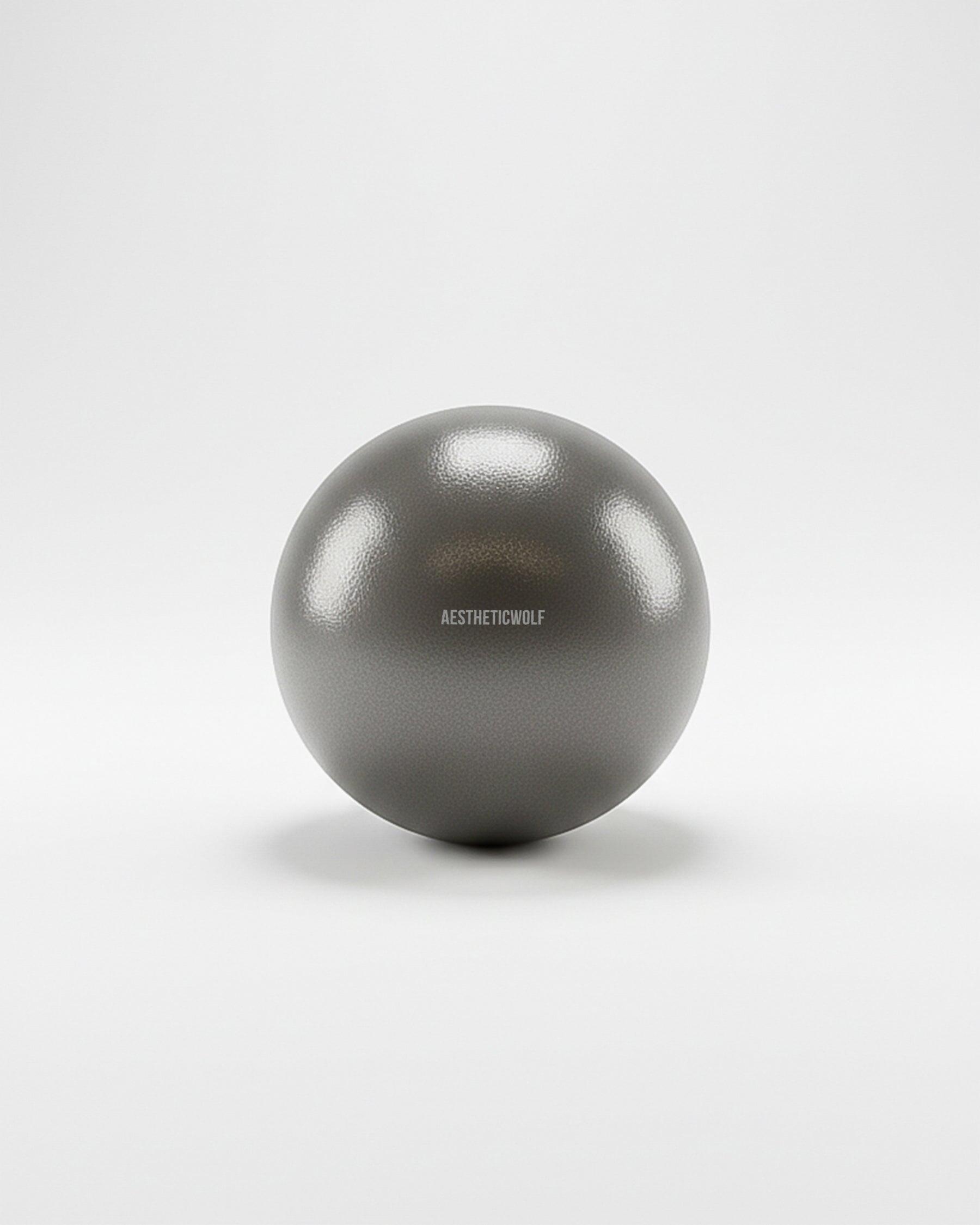 Gym Ball OKO 65cm – Noir, Antidérapante, Pour Équilibre, Pilates Et Yoga