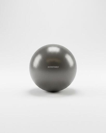 Ballon de pilates souple premium 25cm Gris pierre