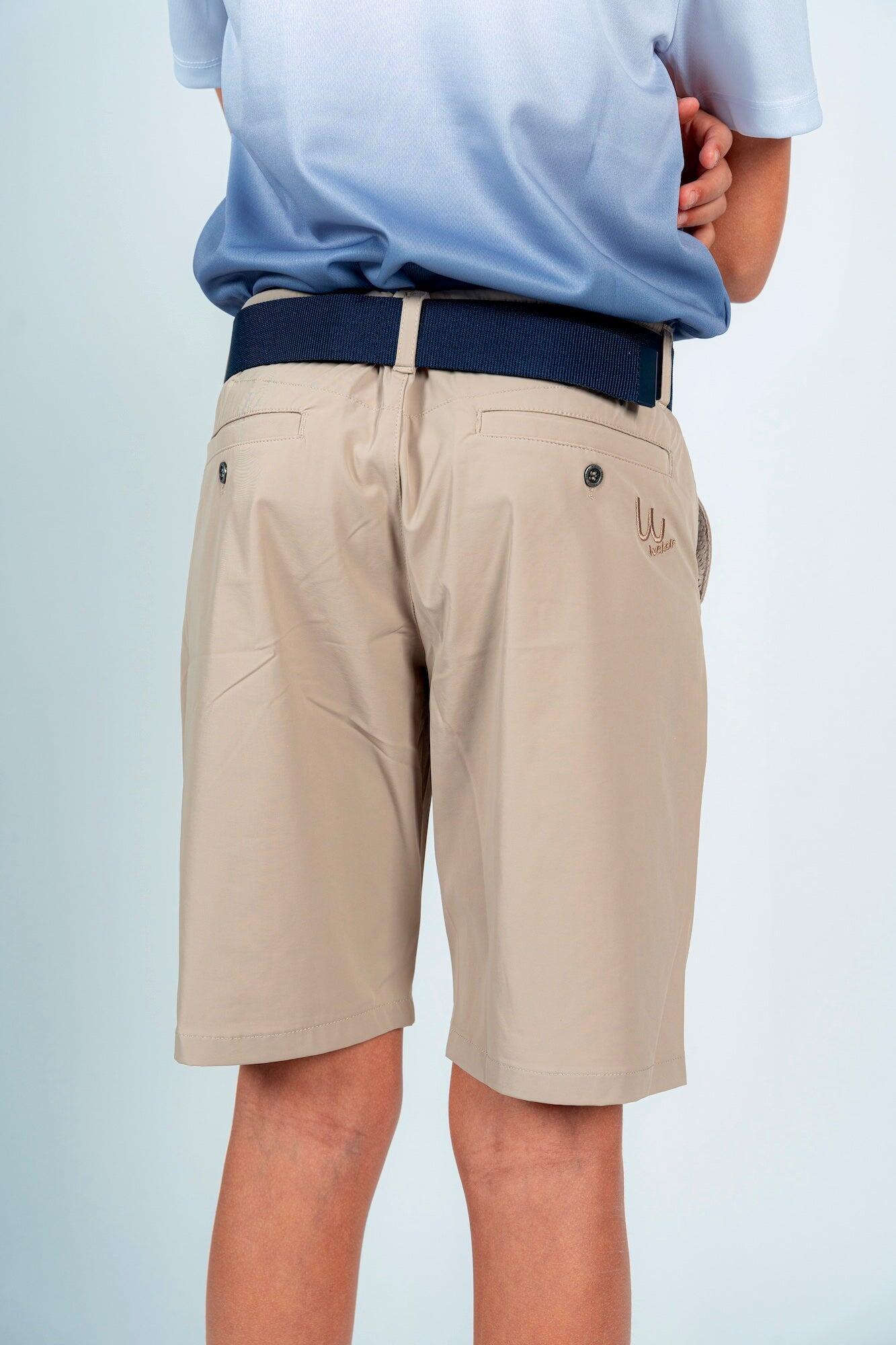 Bermuda de golf beige fédération pour enfant 5/6