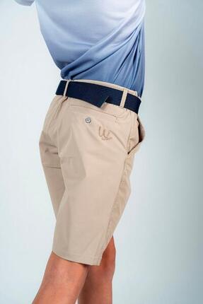 Bermuda de golf beige fédération pour enfant