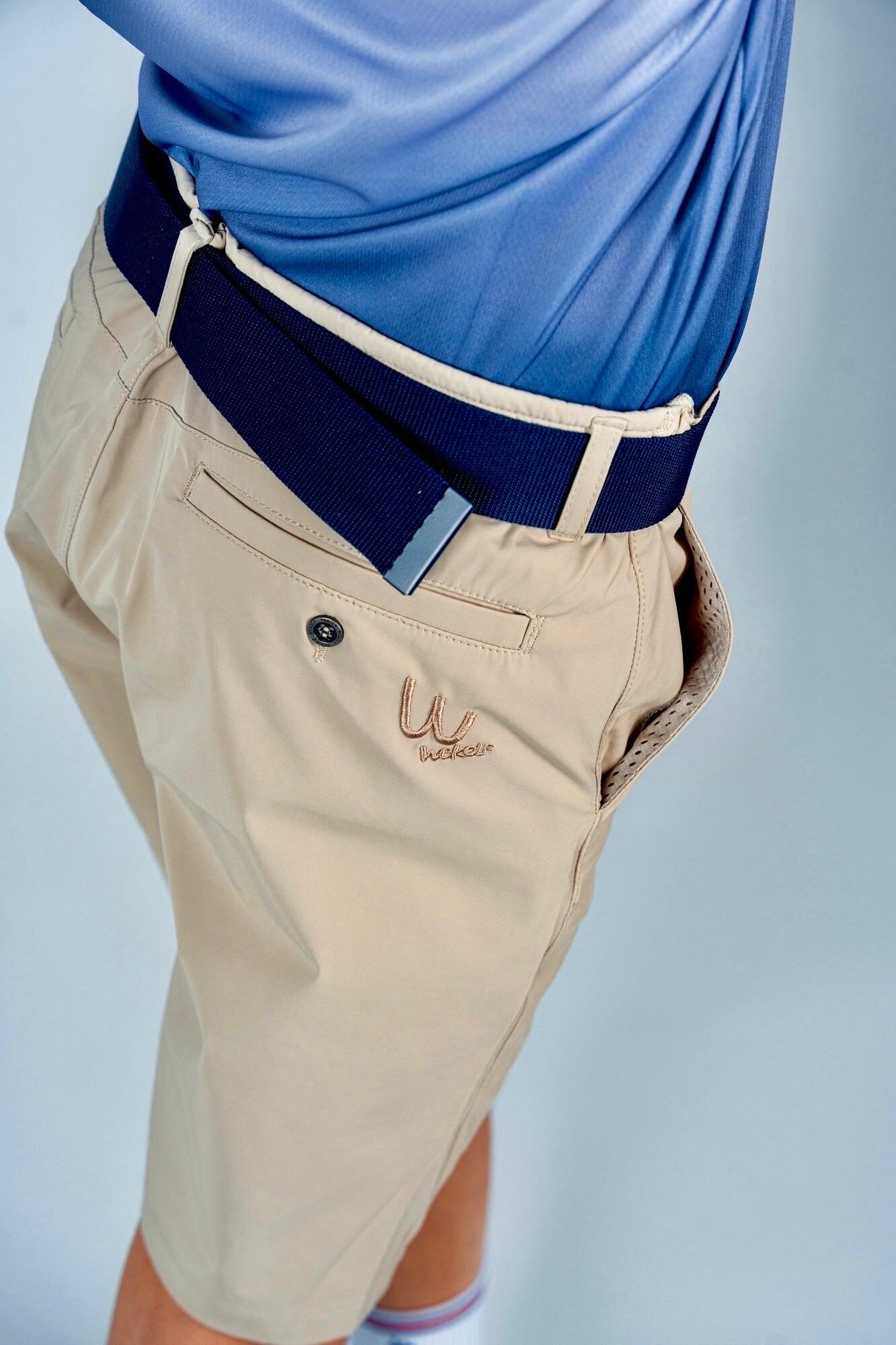 Bermuda de golf beige fédération pour enfant 4/6