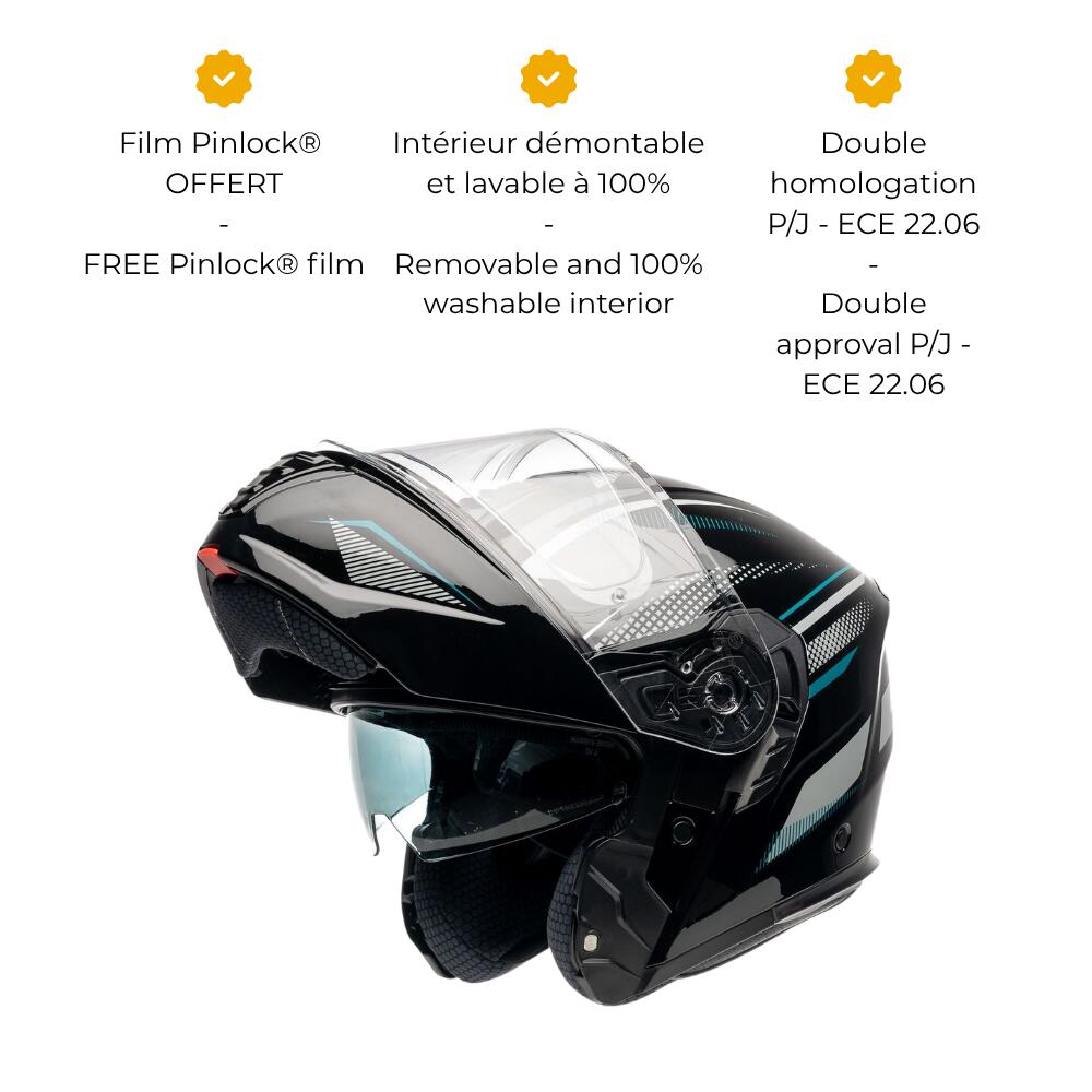 ATLAS ECLIPSE Adulte Noir/Gris/Bleu Dexter 3/7