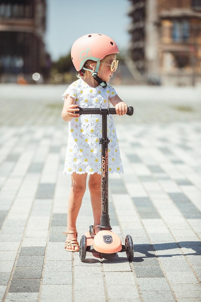 Casque Scoot & Ride XXS-S Pêche 3/5
