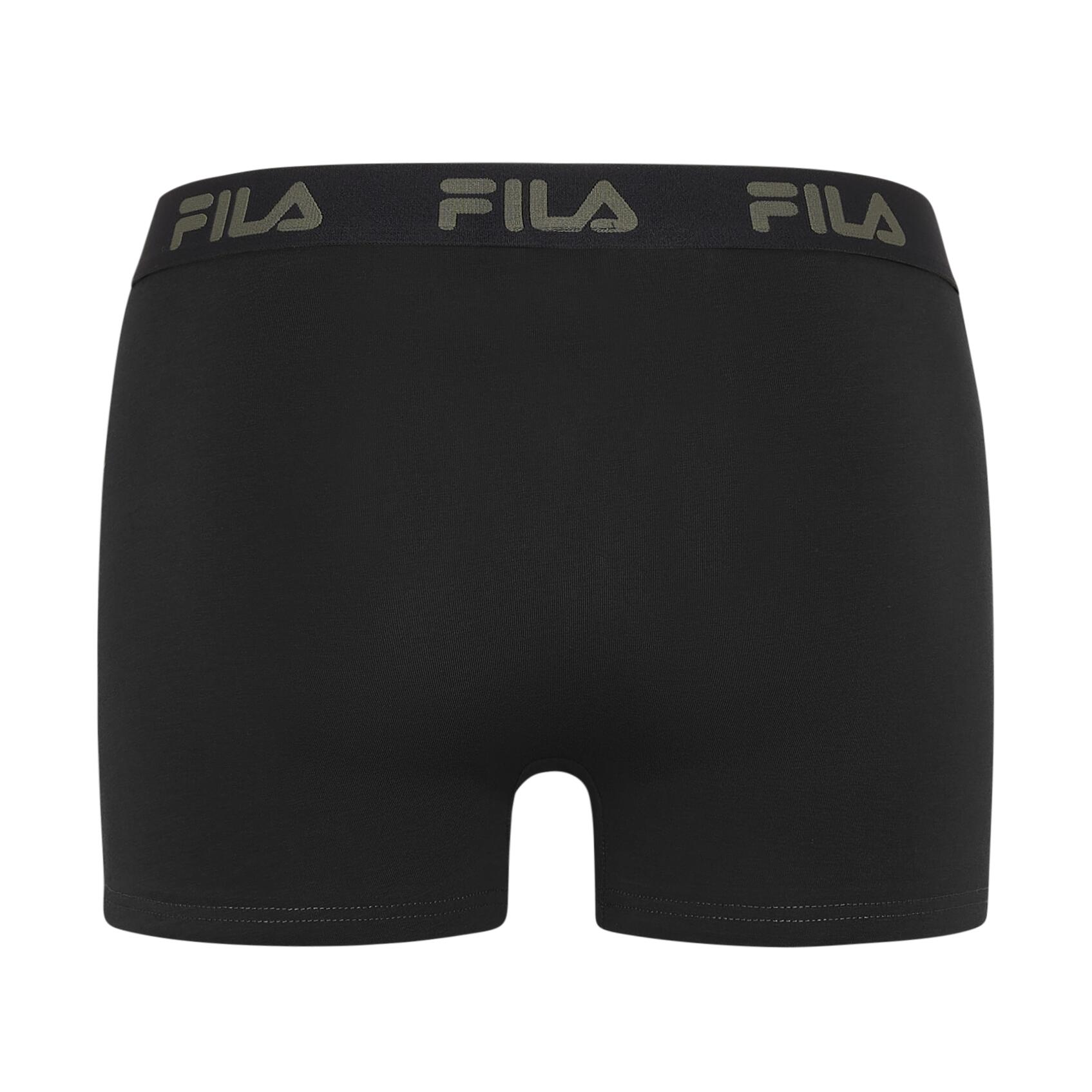 MAN BOXER ELASTIC WITH LOGO PACK OF 2 PIECES 5/7