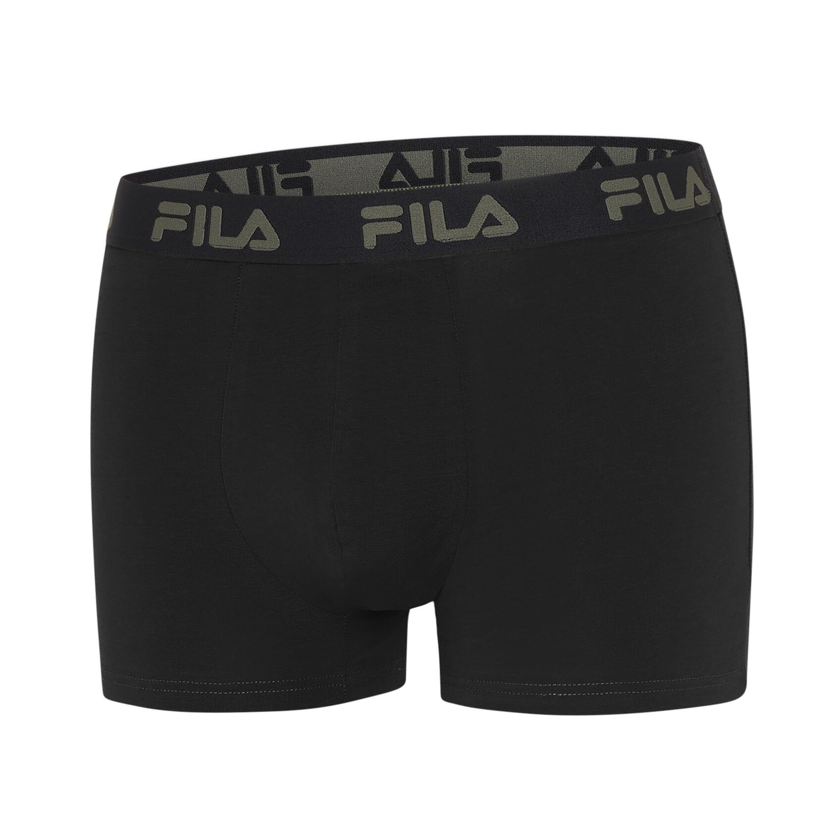 MAN BOXER ELASTIC WITH LOGO PACK OF 2 PIECES 4/7