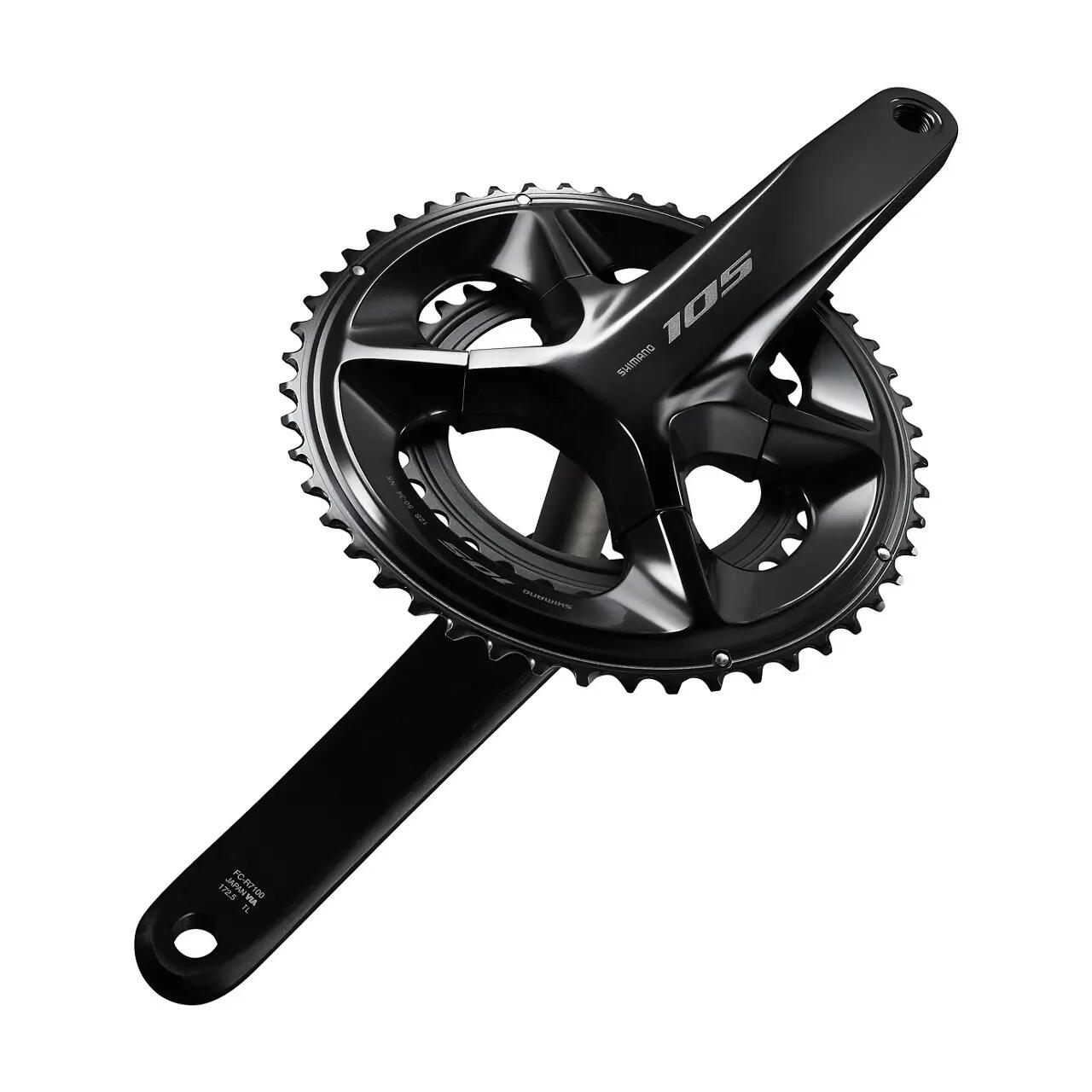 Pédalier double Shimano 105 FC-R7100 12V 2/3