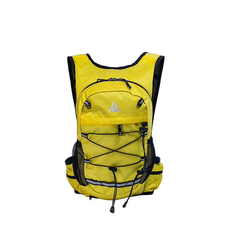 Yellow Lightweight Hydration Backpack for Trail Running