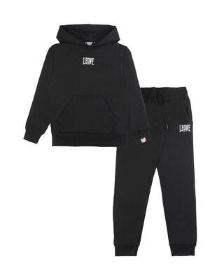 Leone 1947 vintage pull-on hooded winter trainingspak voor kinderen