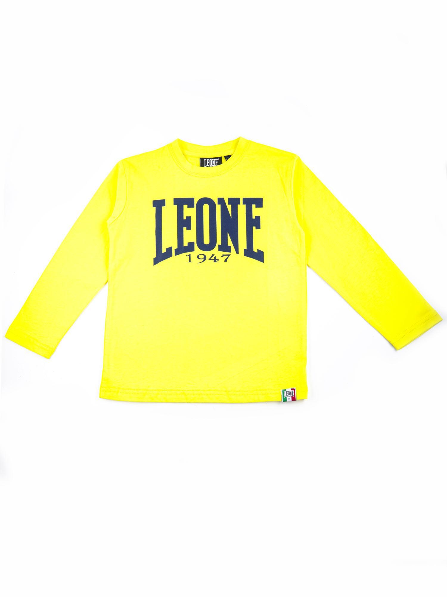 Nieuw basic T-shirt met lange mouwen voor kinderen 2/7