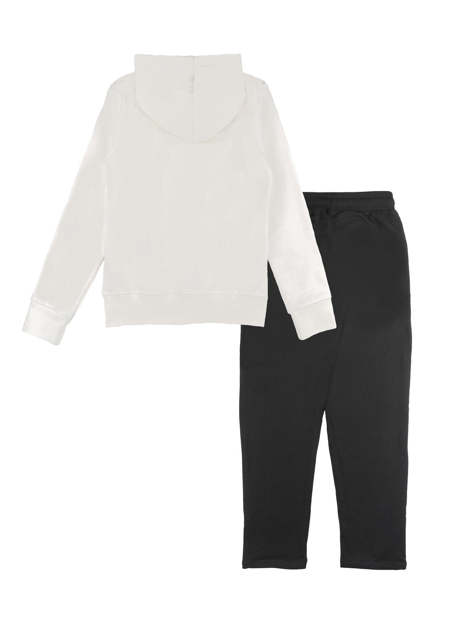 Conjunto de treino feminino Leone 1947 Apparel Gold, capuz, fecho, inverno 4/4