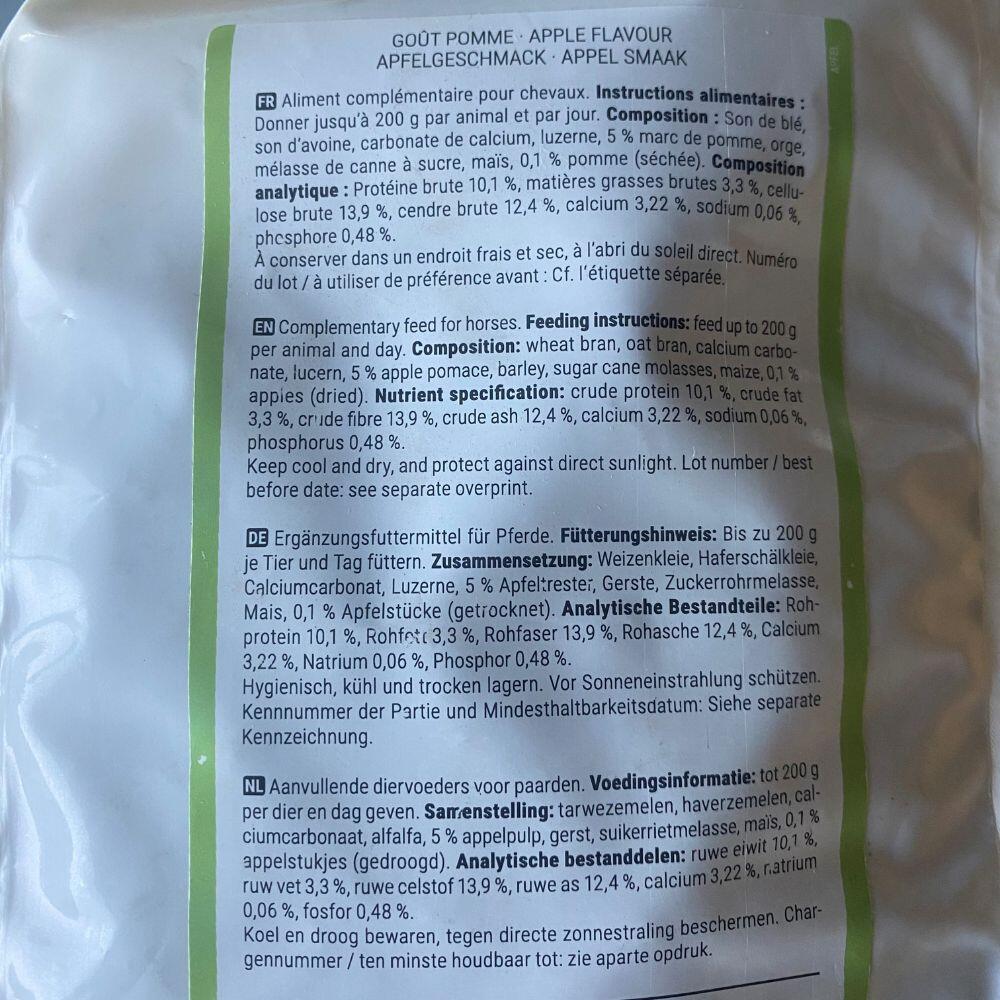 Friandises pour chevaux pomme - HIPPOTONIC 2/2