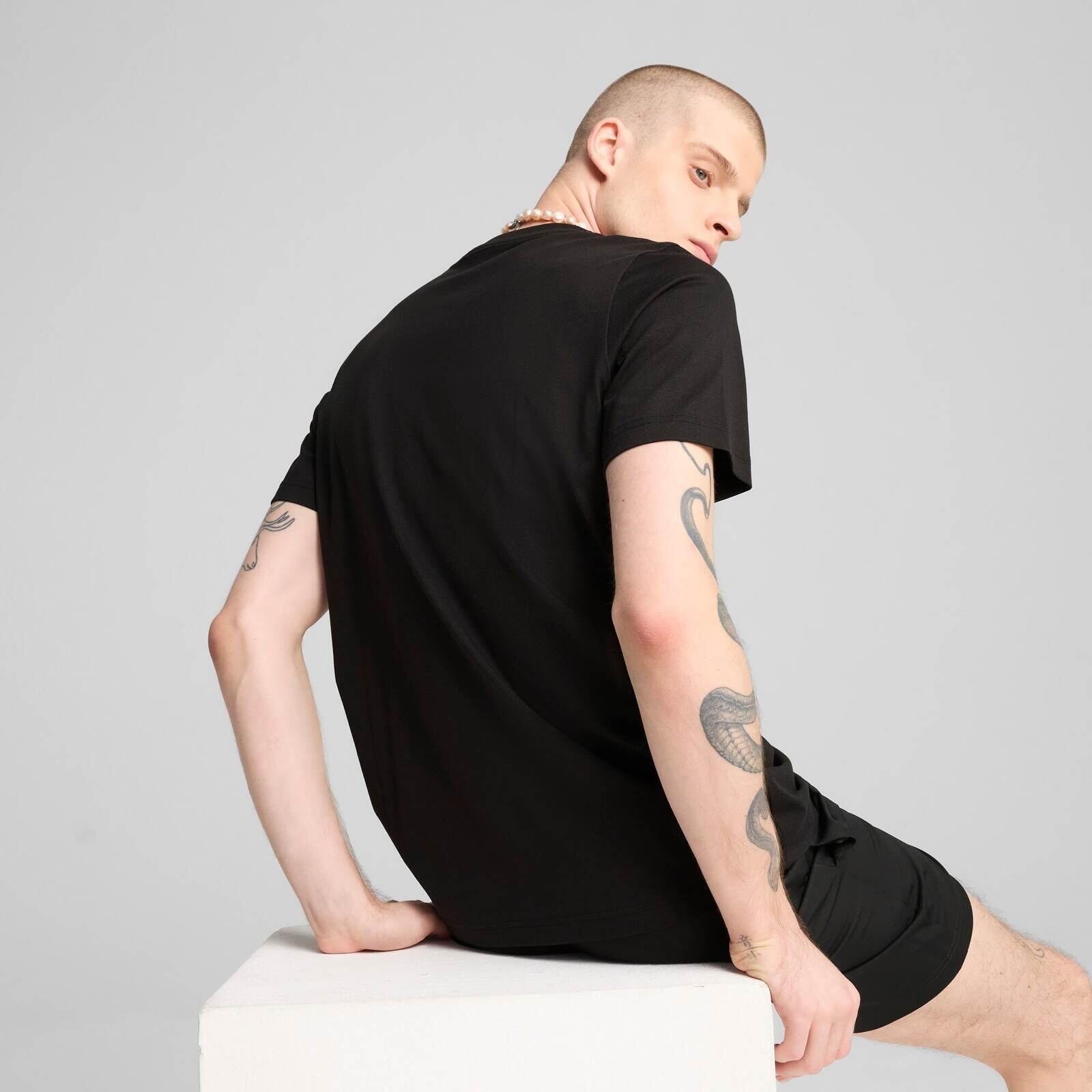 T-shirt Puma Ess Tee, Noir, Hommes 2/5