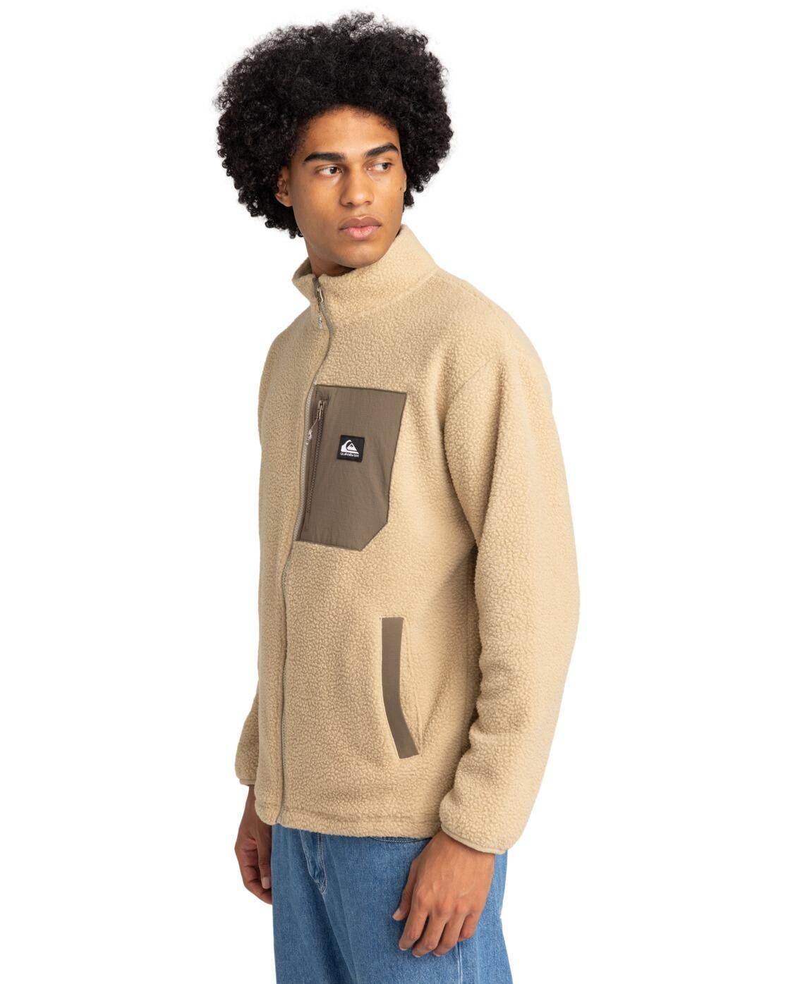Sweatshirt mit Reißverschluss CLEAN COAST Beige Herren 2/5