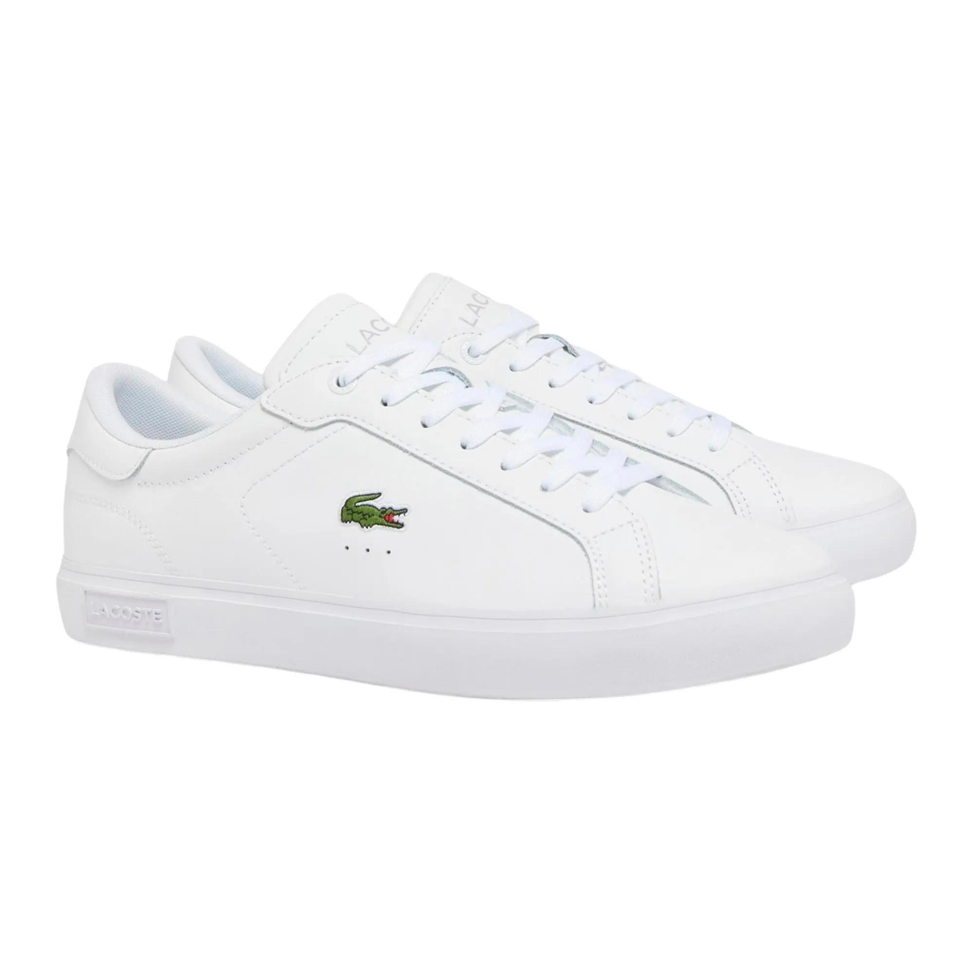 Scarpe Da Ginnastica Lacoste Modello Powercourt Colore Bianco 1/7