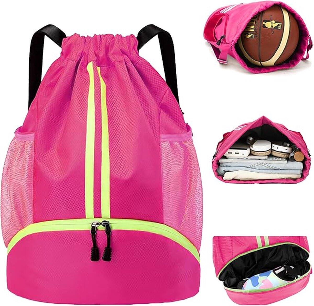 Backpack with Ball Pocket Bottom Pocket - Waterproof