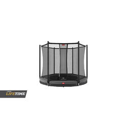 Trampoline rond Favorit InGround grijs 330 cm met veiligheidsnet