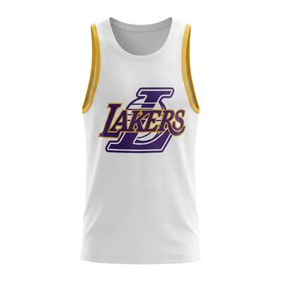 Canotta Uomo New Era NBA Los Angeles Lakers Doppio Logo
