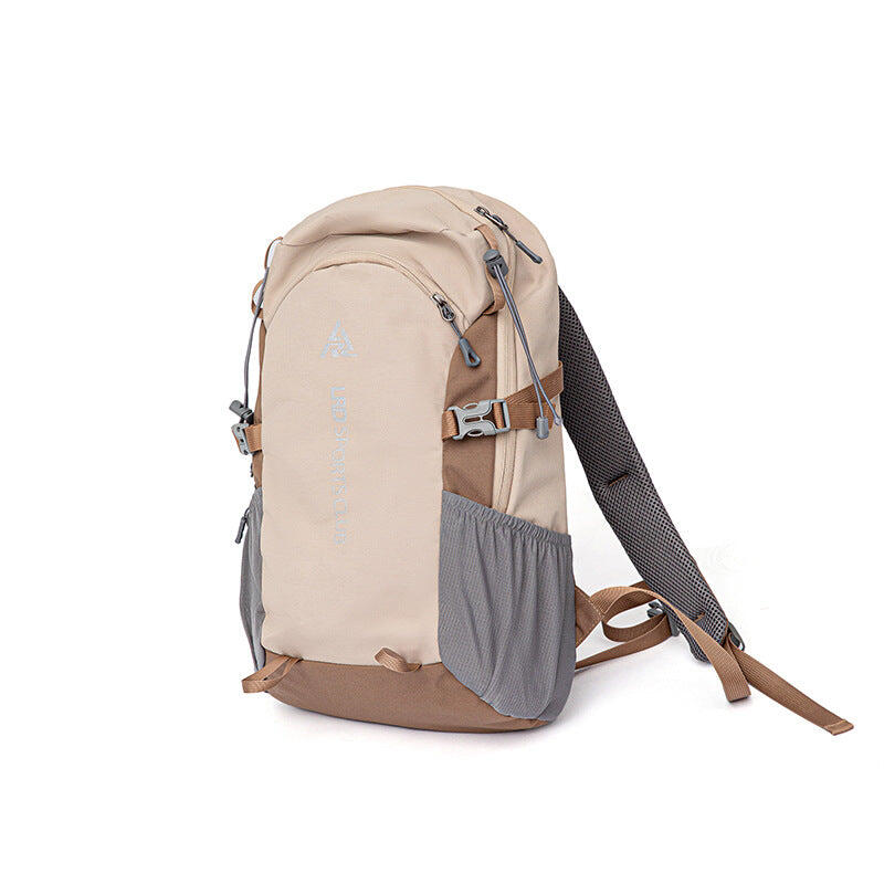 Brown 20L Lightweight Hiking Backpack for Camping