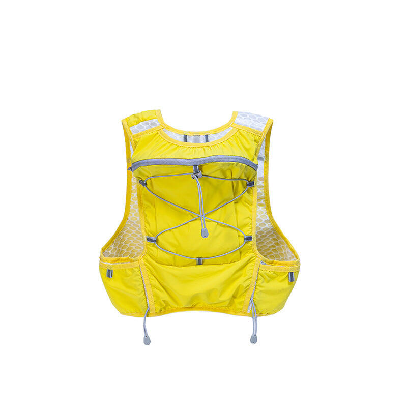 Yellow Hydration Backpack for Trail Running