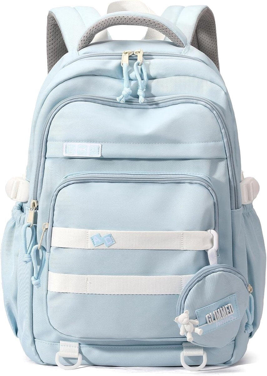 Waterproof backpack for girl - Blue