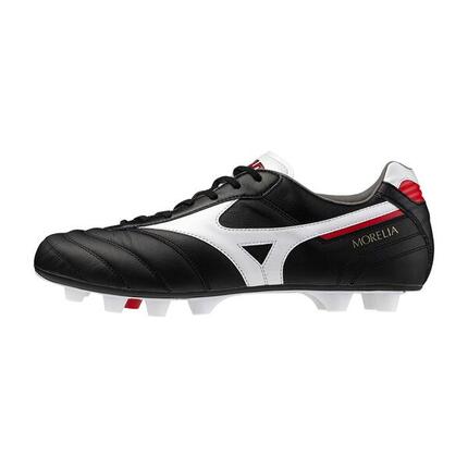 Crampons Mizuno Morelia II Elite Noir et rouge