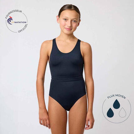 Maillot de bain 1P menstruel pour ados - Flux moyen