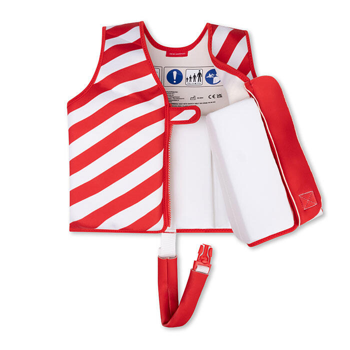 Chaleco flotador - Rojo/Blanco - Estampado de Cangrejo - 1/2 Años 6/6