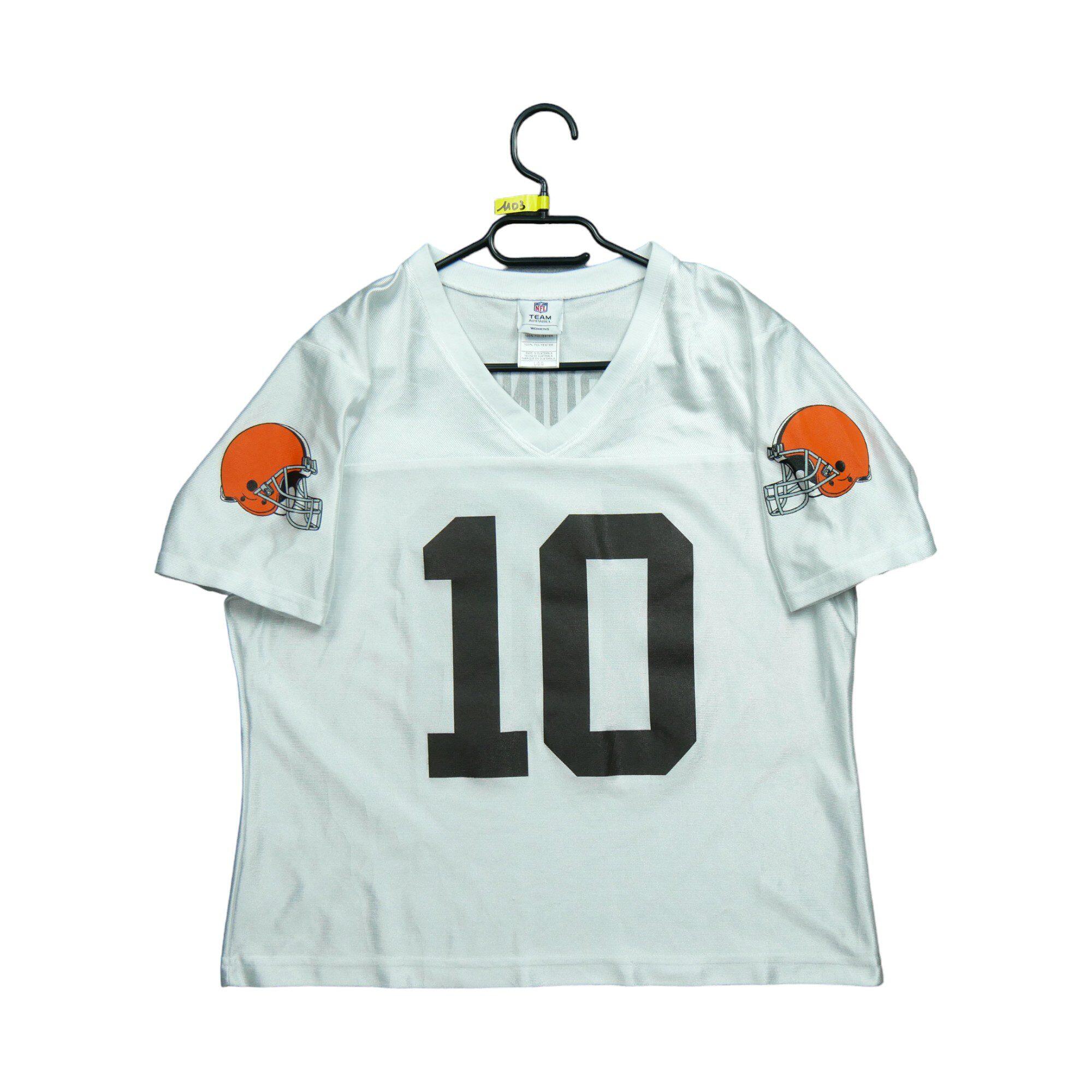 Segunda Vida - Camisola dos Cleveland Browns da NFL - Em bom estado 3/7