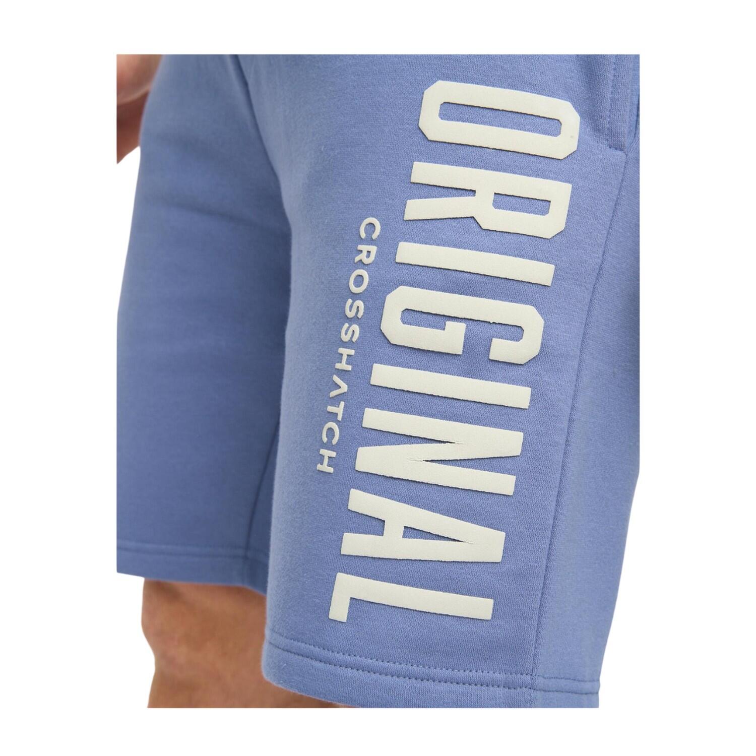 Pantaloncini Uomo Crosshatch Kensby Blu 4/4
