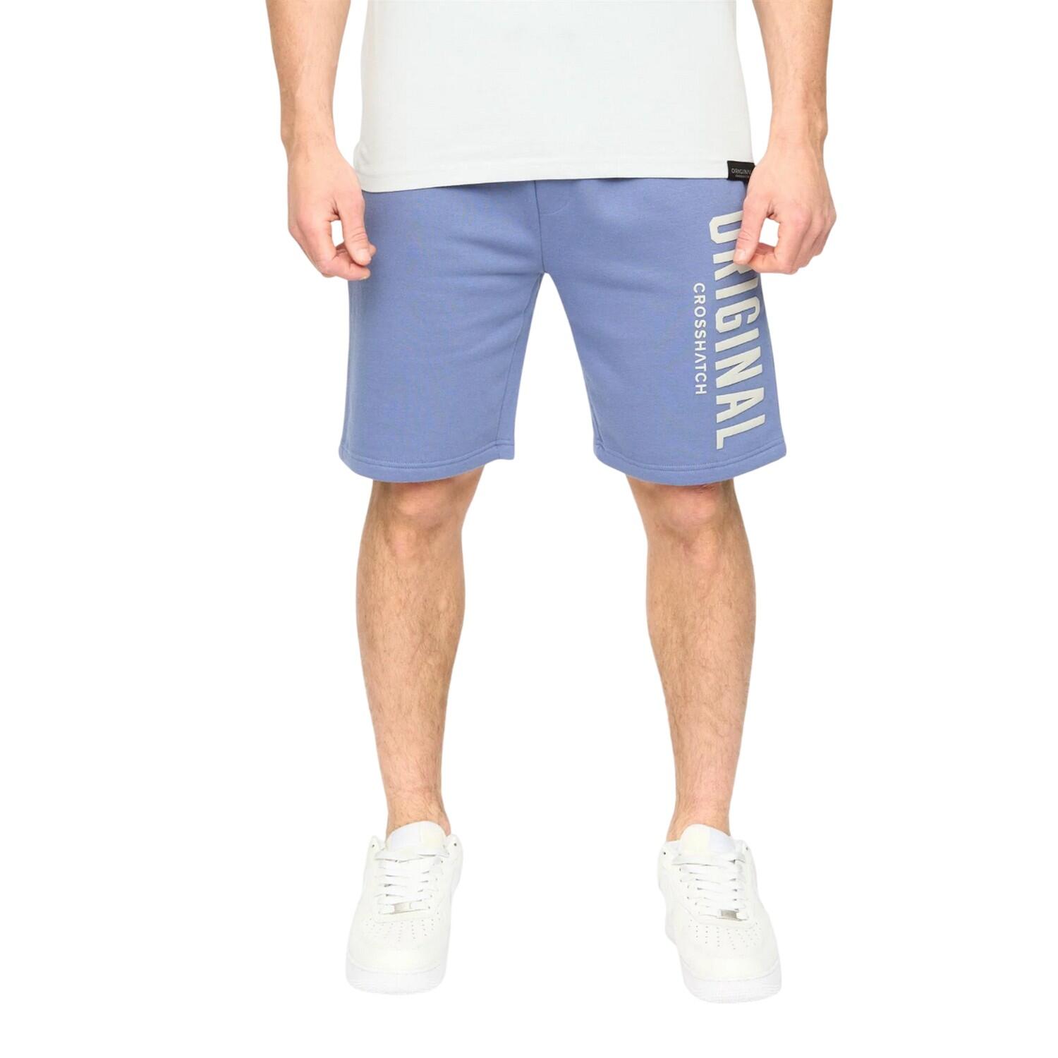 Pantaloncini Uomo Crosshatch Kensby Blu 2/4