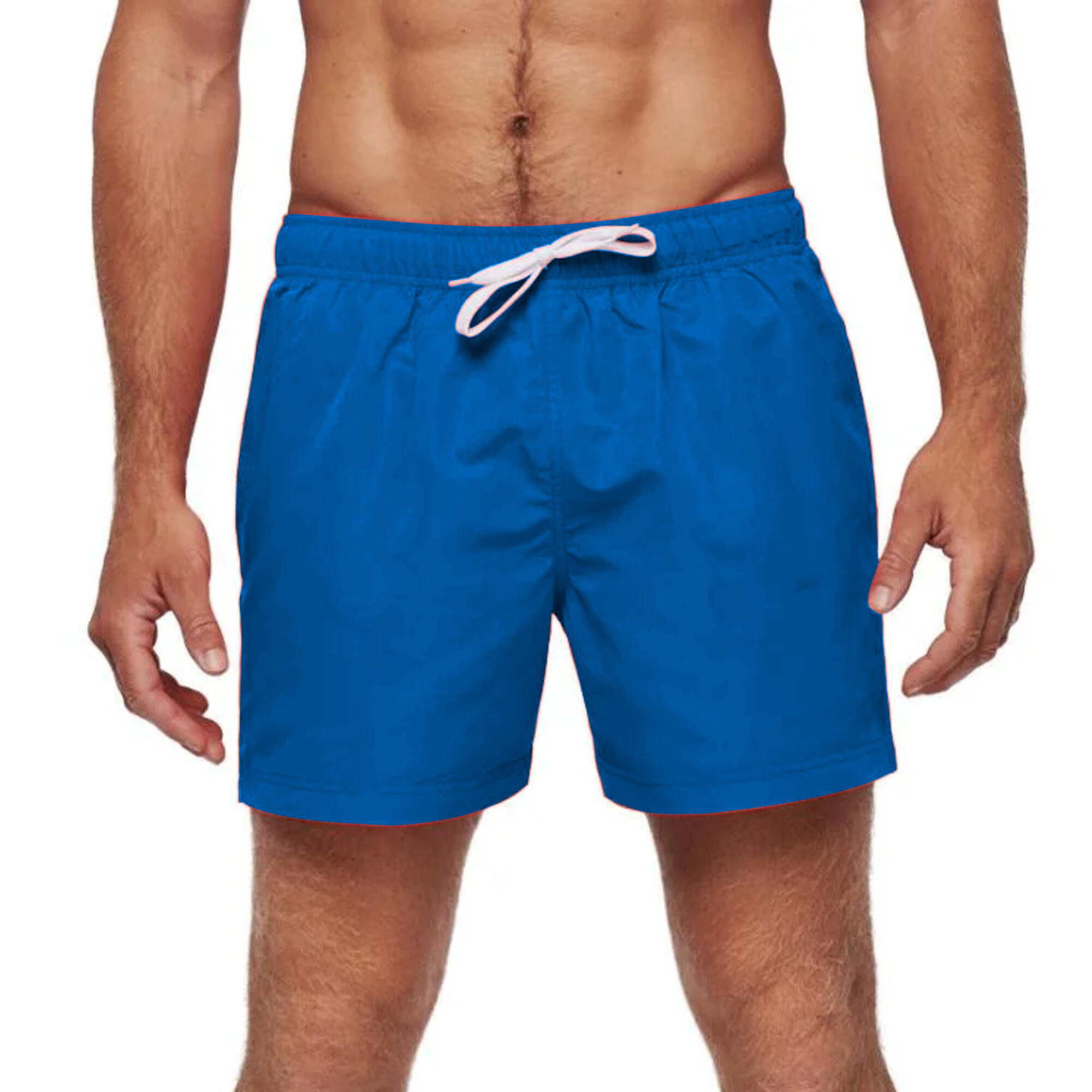 Short De Bain Adulte (Bleu Vif) 3/3