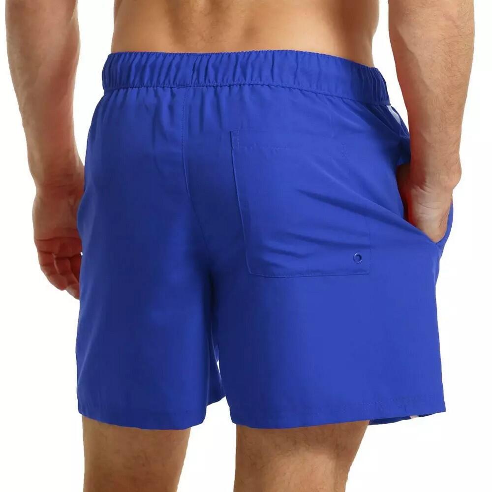 Short De Bain Homme (Bleu Roi / Blanc) 3/4