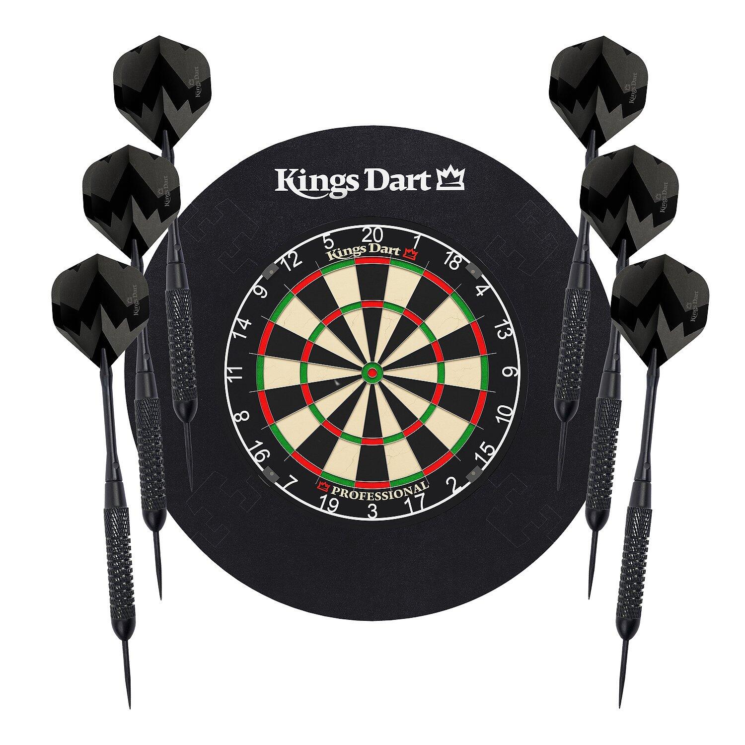 Set Di Freccette In Acciaio | Colore Nero | Per Gioco E Allenamento - 4