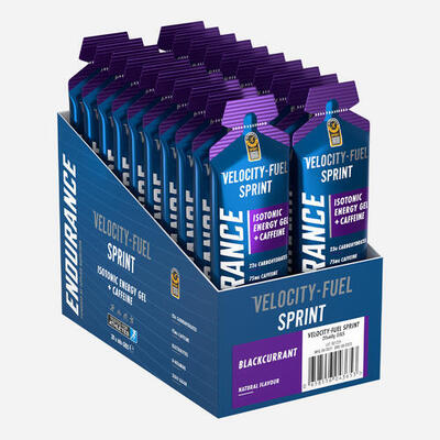 Velocity fuel sprint gel - black currant - 1200 ml (20 gels)