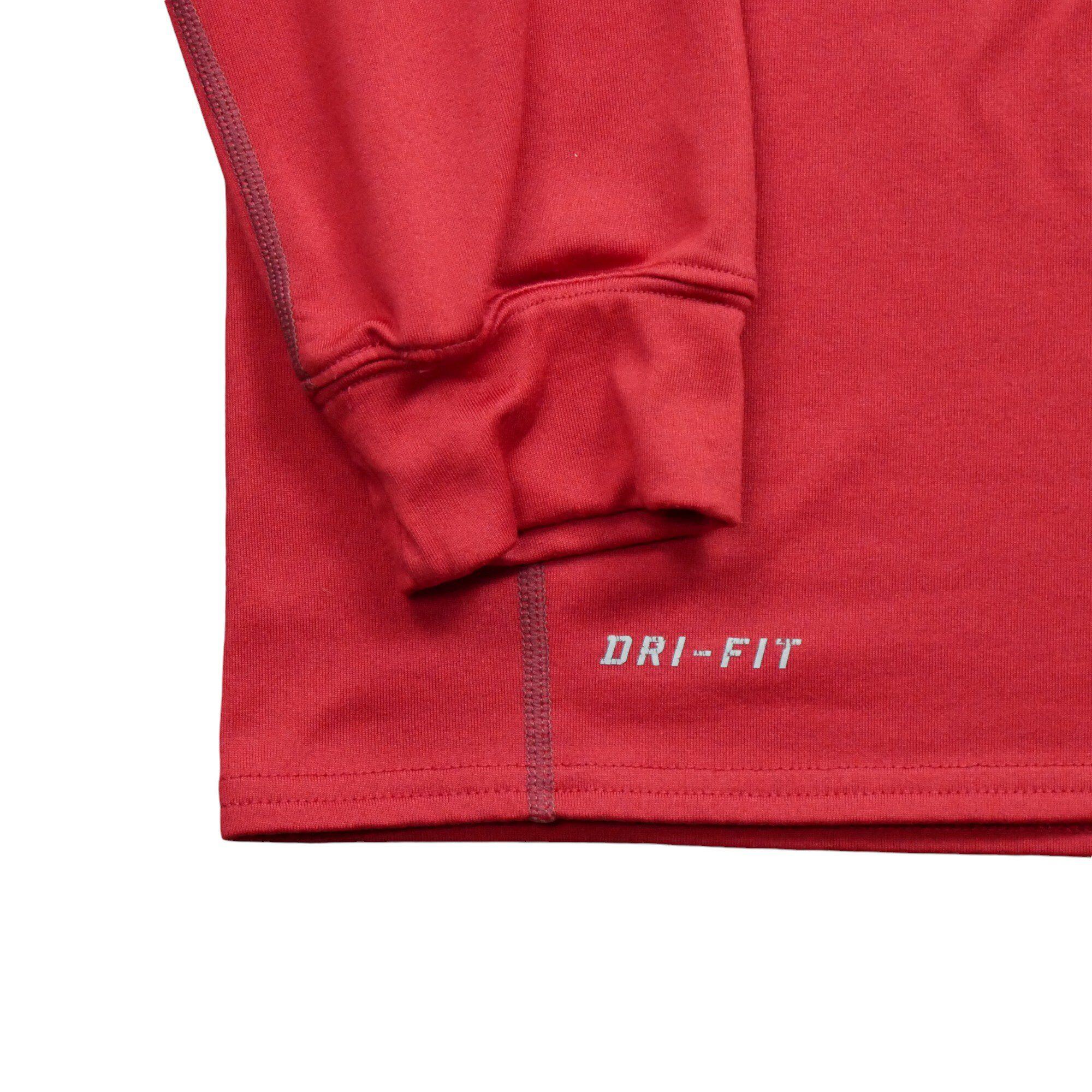 Reconditionné - T-shirt manches longues Homme Rouge - Bon État 4/7