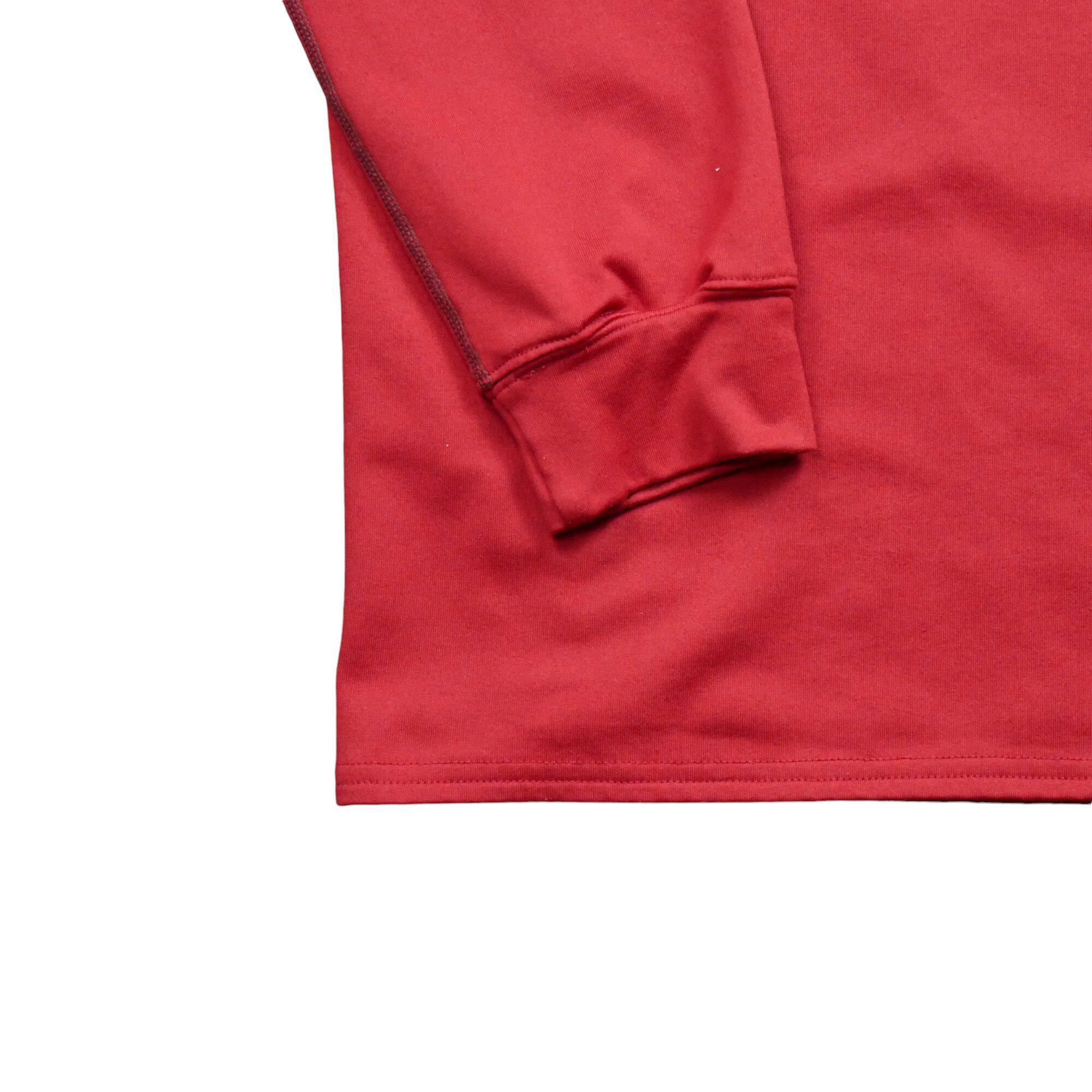 Reconditionné - T-shirt manches longues Homme Rouge - Bon État 6/7