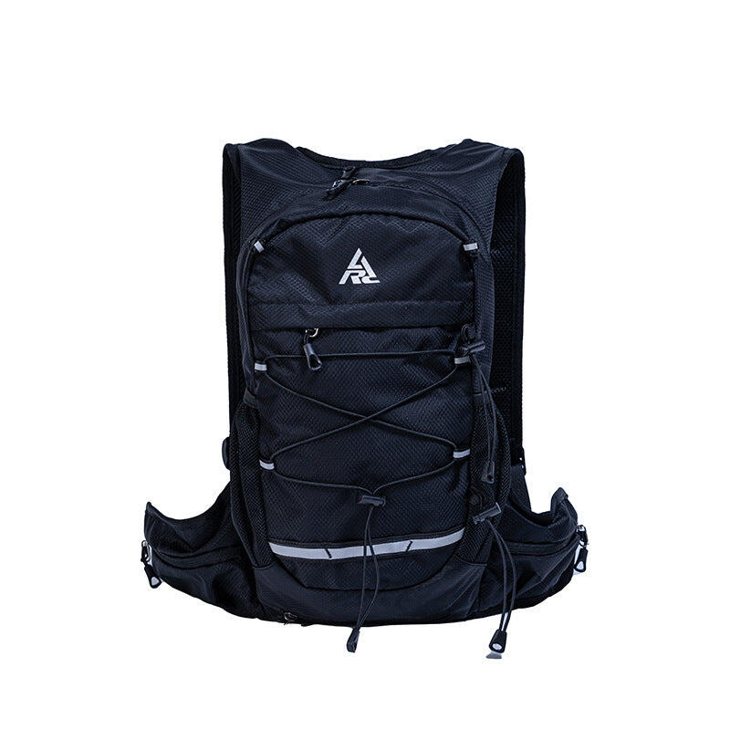 Black Lightweight Hydration Backpack for Trail Running